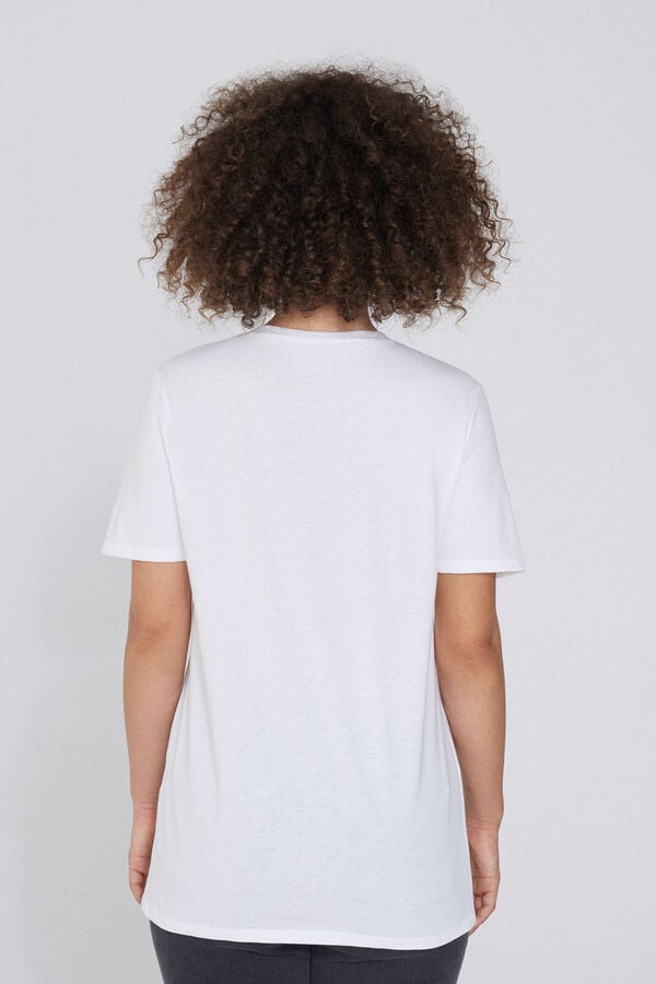 Tezenis Camiseta Algodón Con Estampado