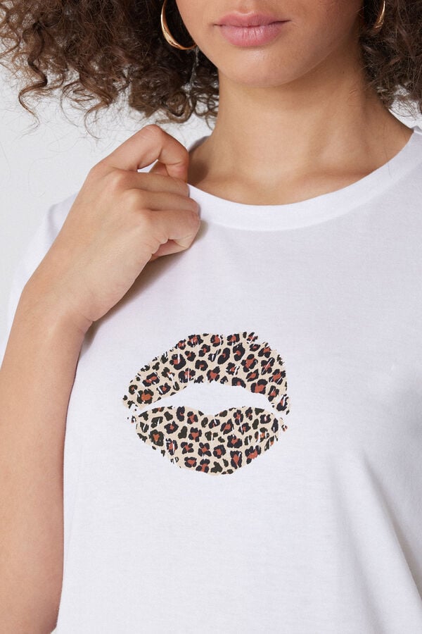 Tezenis Camiseta Algodón Con Estampado