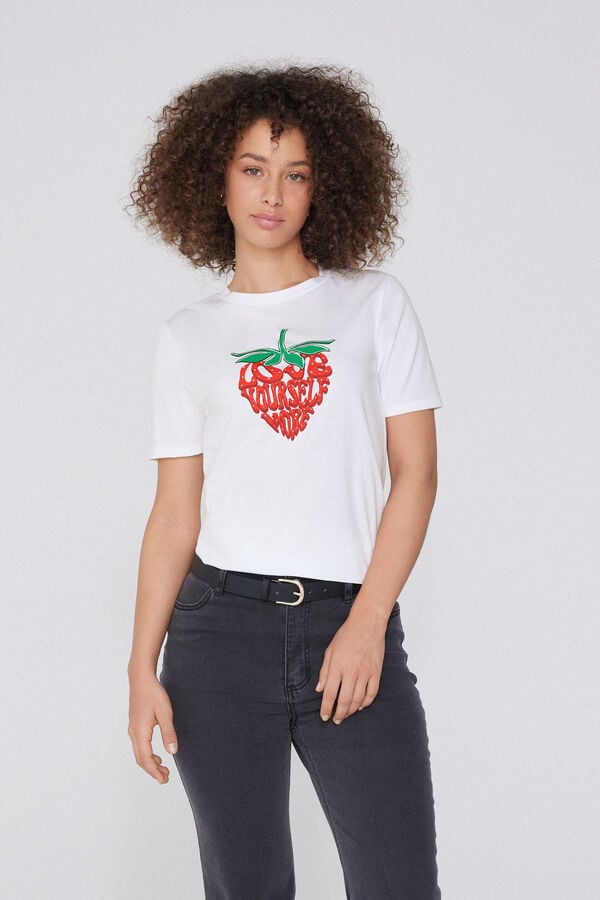 Tezenis Camiseta Algodón Con Estampado