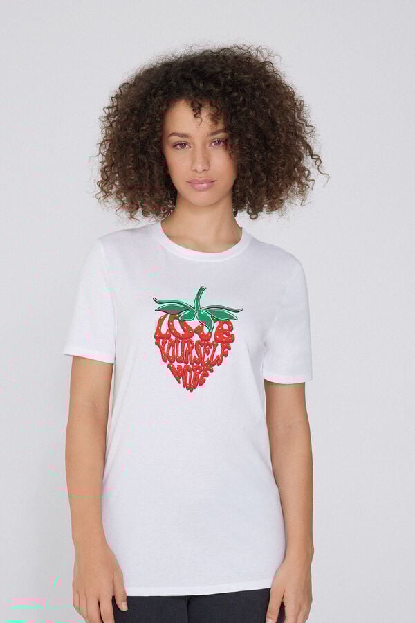 Tezenis Camiseta Algodón con Estampado