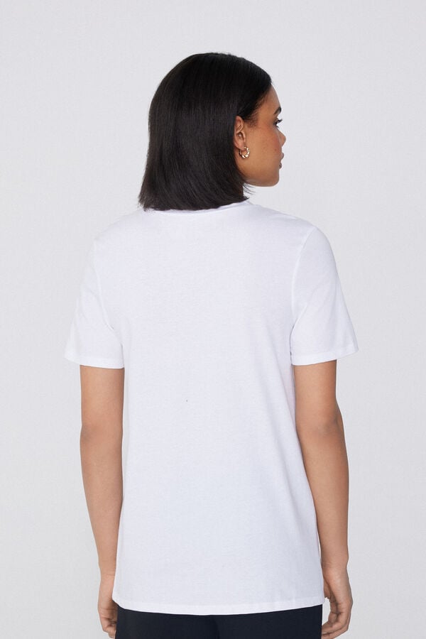 Tezenis Camiseta Algodón Con Estampado