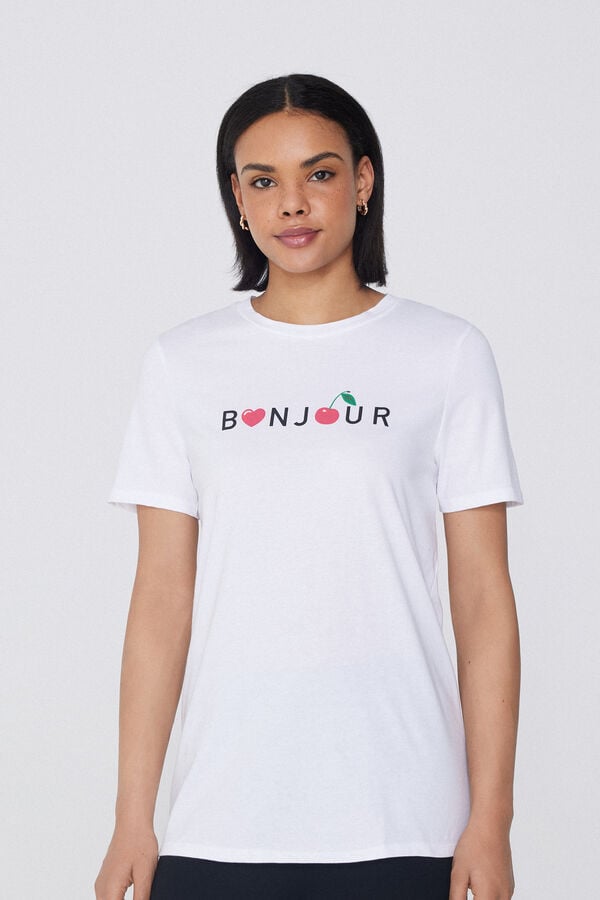 Tezenis Camiseta Algodón con Estampado