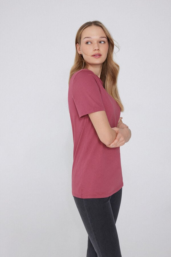 Tezenis Camiseta Basic Cuello Redondo De Algodón