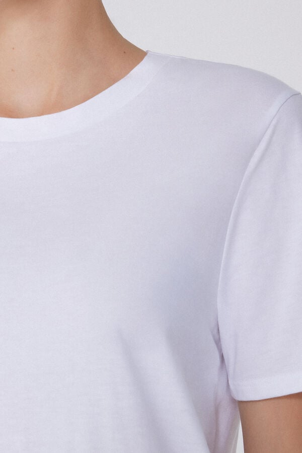Tezenis Camiseta Basic Cuello Redondo De Algodón