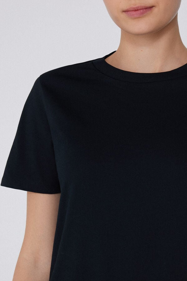 Tezenis Camiseta Basic Cuello Redondo De Algodón