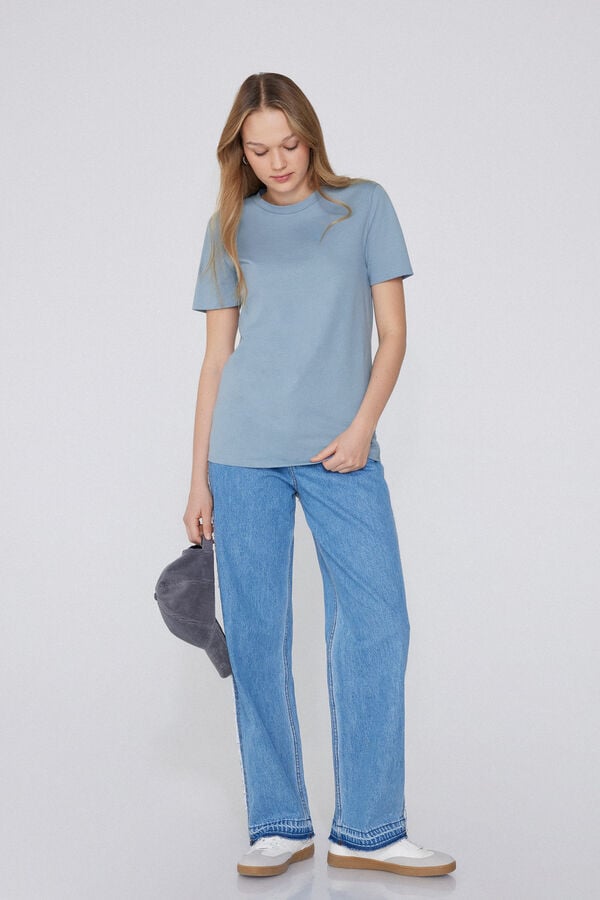 Tezenis Camiseta Basic Cuello Redondo De Algodón