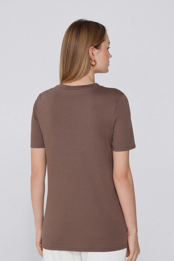 Tezenis Camiseta Basic Cuello Redondo De Algodón