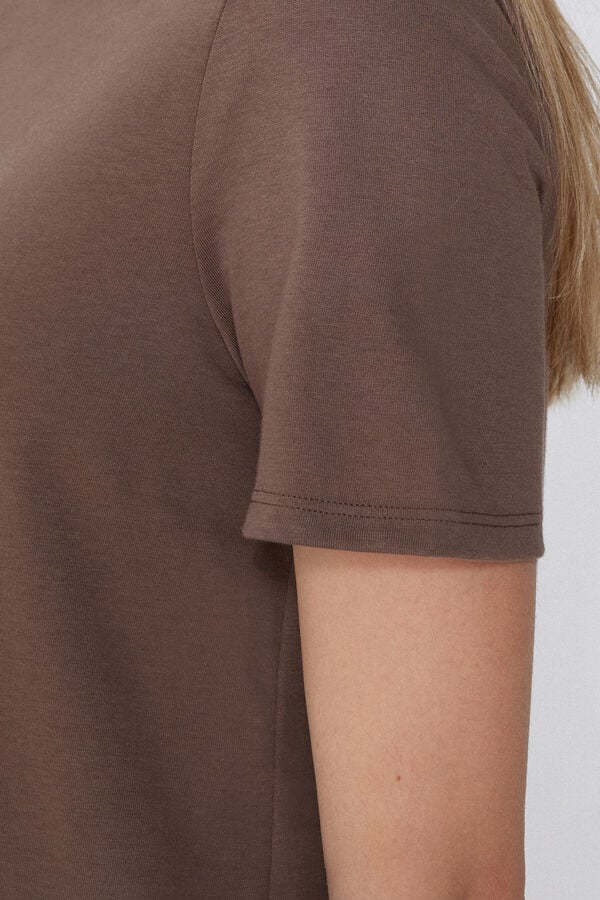 Tezenis Camiseta Basic Cuello Redondo De Algodón