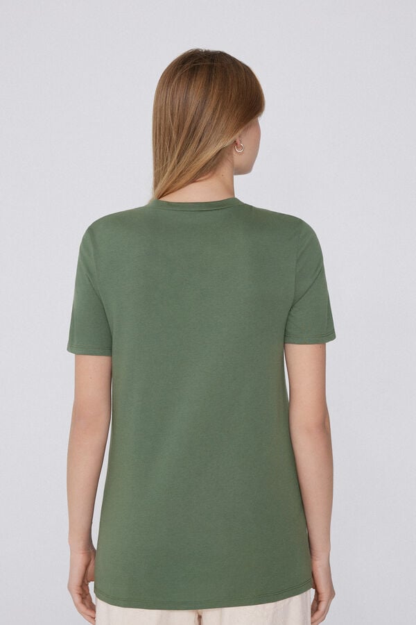 Tezenis Camiseta Basic Cuello Redondo De Algodón