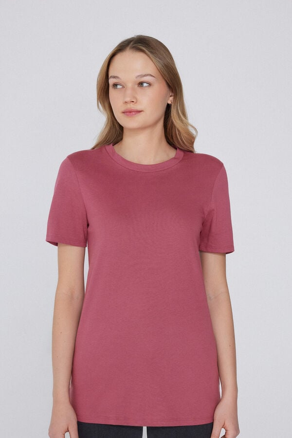 Tezenis Camiseta Basic Cuello Redondo de Algodón