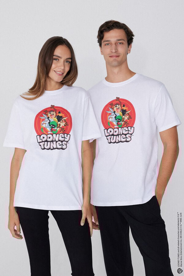 Tezenis Camiseta con Estampado Looney Tunes Unisex