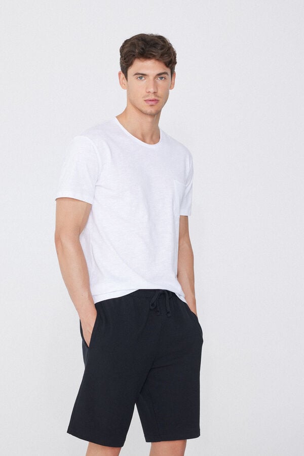 Tezenis Camiseta De Algodón Con Bolsillo