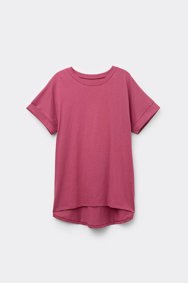 Tezenis Camiseta de Algodón con Vuelta Kimono