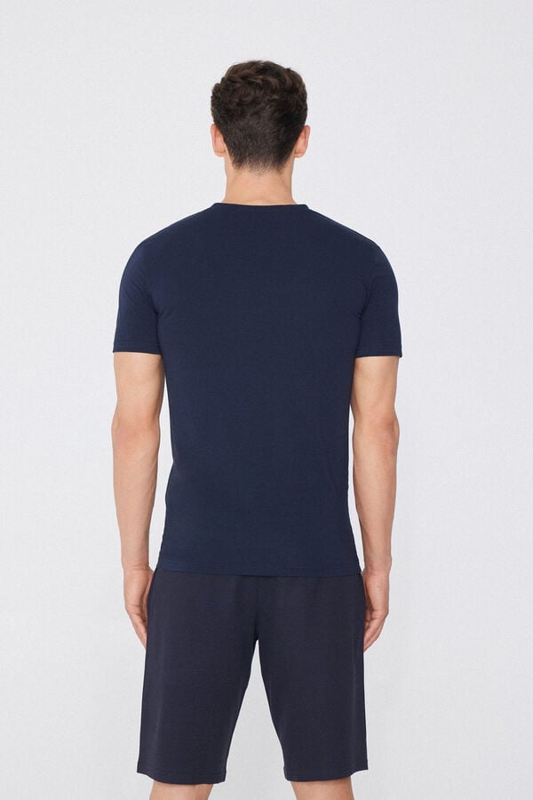 Tezenis Camiseta De Algodón Elástico