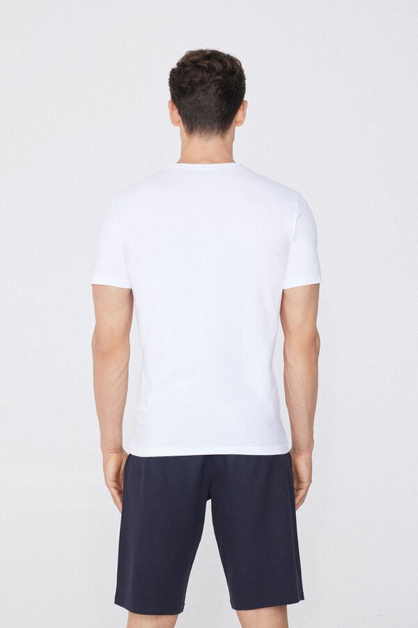 Tezenis Camiseta De Algodón Elástico