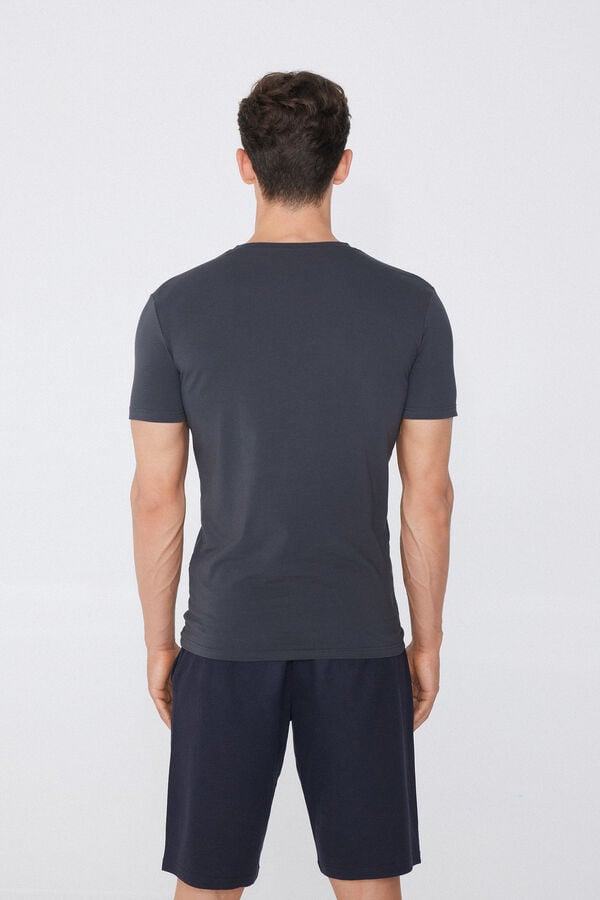 Tezenis Camiseta De Algodón Elástico