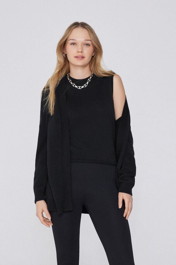 Tezenis Cárdigan Abierto Algodón Calato