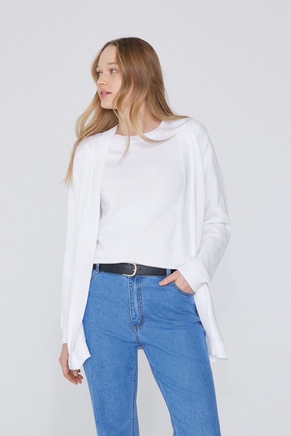 Tezenis Cárdigan Abierto Algodón Calato