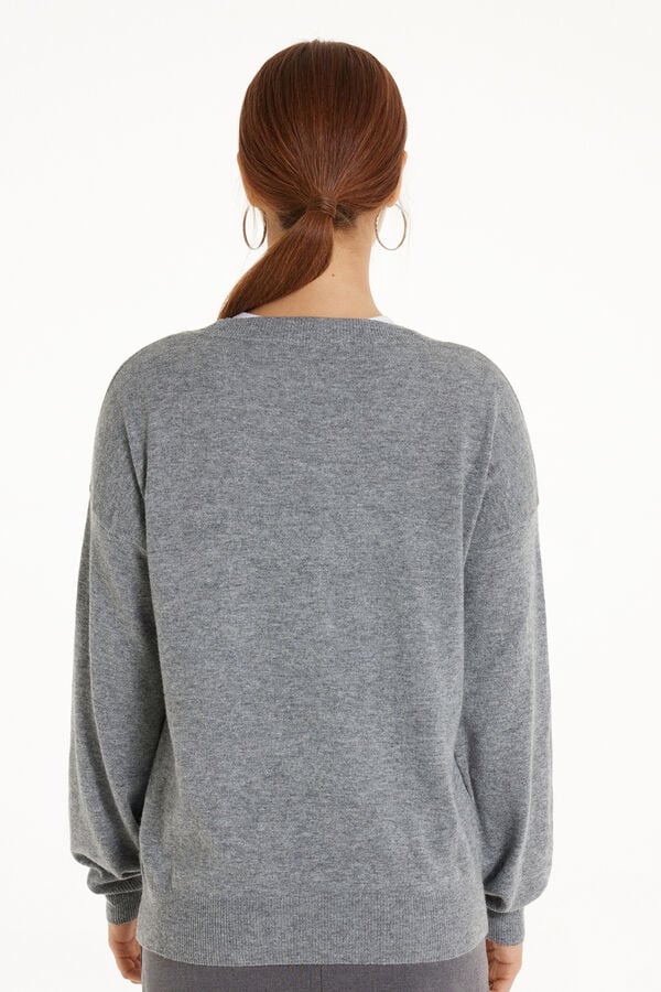 Tezenis Cárdigan Manga Larga Lana Con Botones