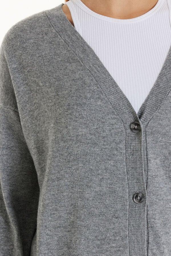 Tezenis Cárdigan Manga Larga Lana Con Botones