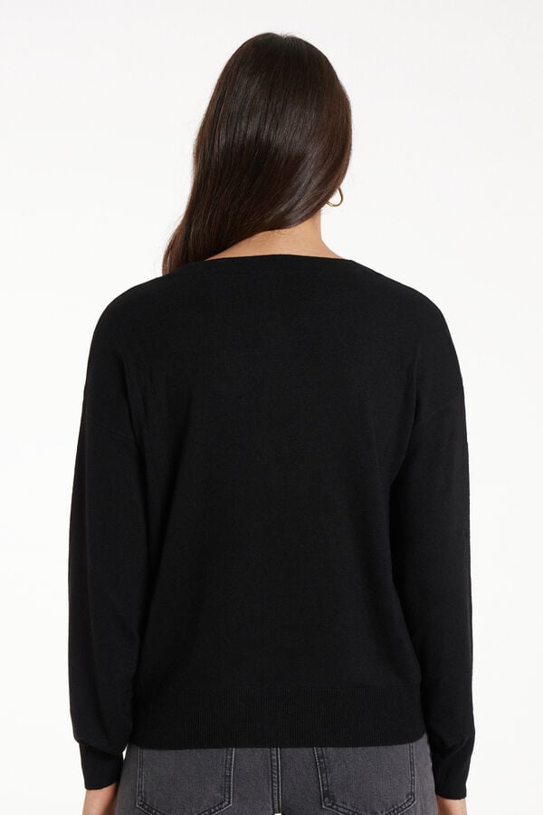 Tezenis Cárdigan Manga Larga Lana Con Botones