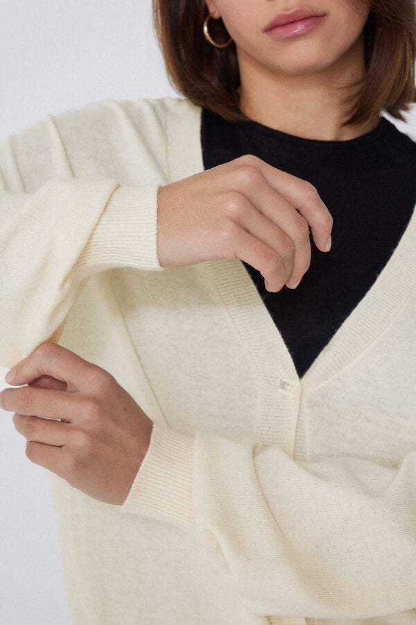 Tezenis Cárdigan Manga Larga Lana Con Botones