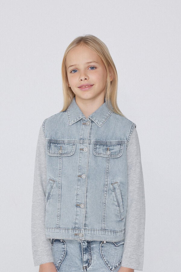 Tezenis Chaleco de Denim