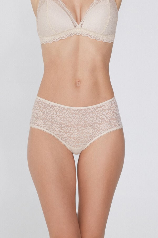 Tezenis Culotte de Encaje Reciclado