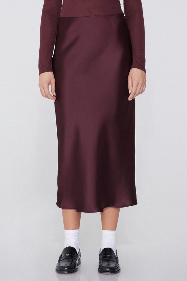 Tezenis Falda de Raso Midi