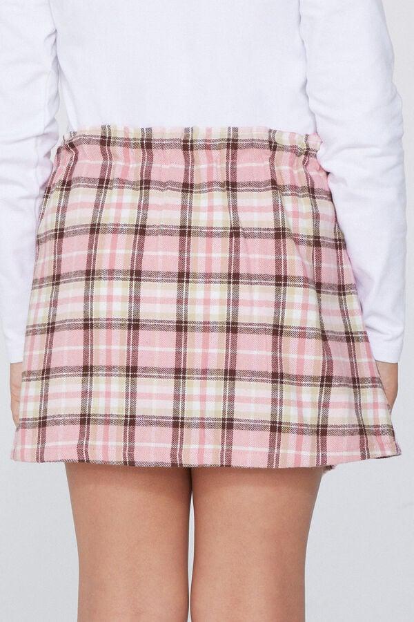 Tezenis Falda Tablas Franela Estampado Escocés