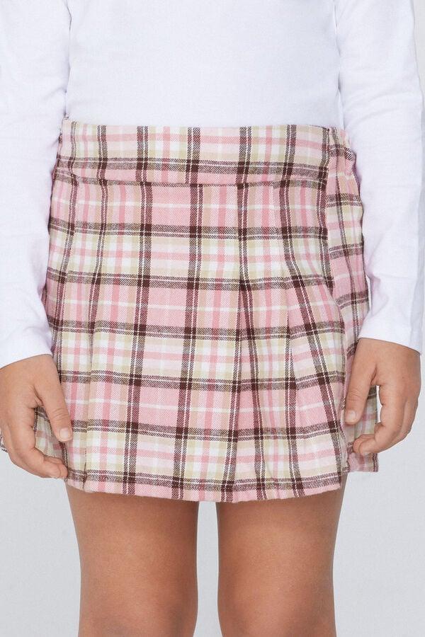 Tezenis Falda Tablas Franela Estampado Escocés