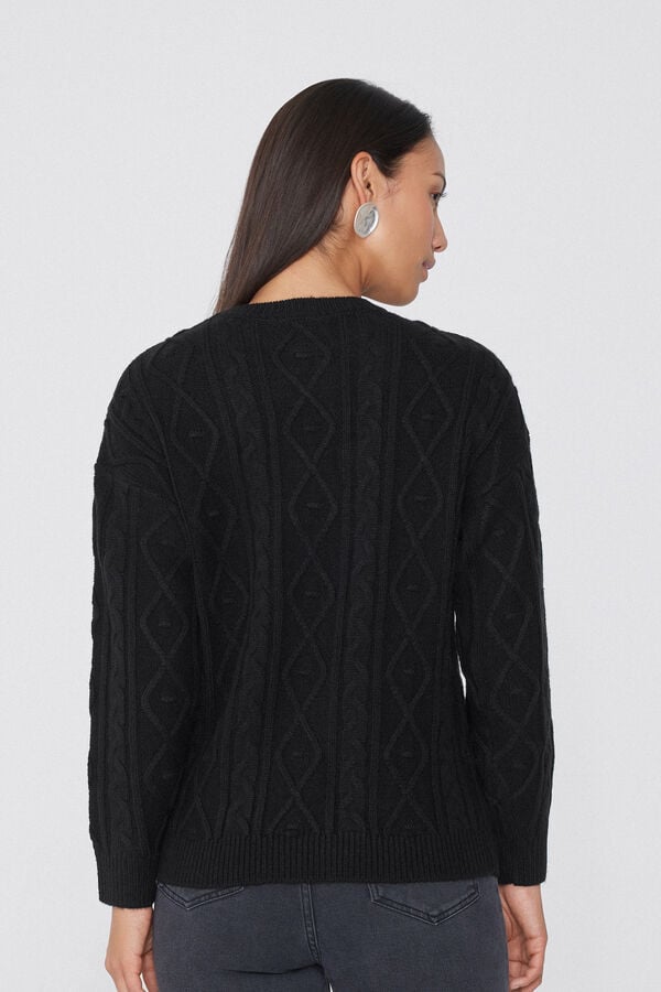 Tezenis Jersey De Cuello Redondo Trenzado