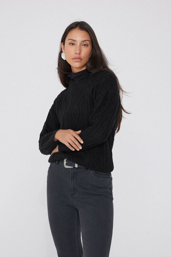 Tezenis Jersey De Cuello Redondo Trenzado