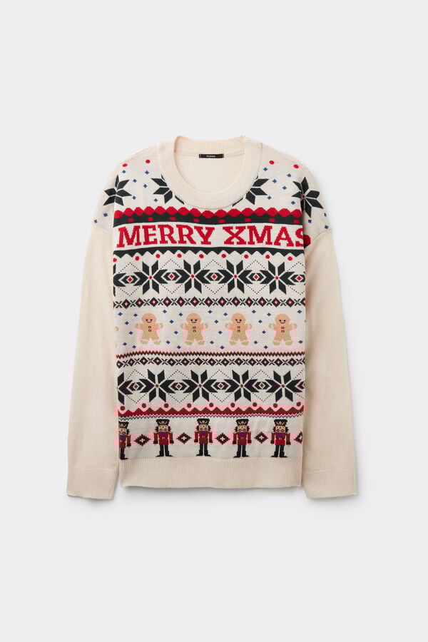 Tezenis Jersey De Manga Larga De Navidad Unisex