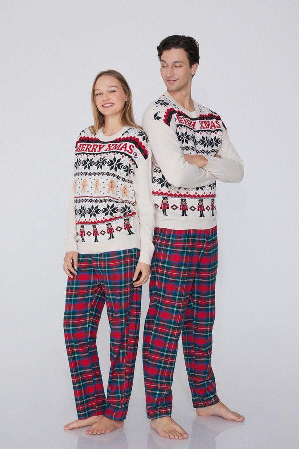 Tezenis Jersey de Manga Larga de Navidad Unisex