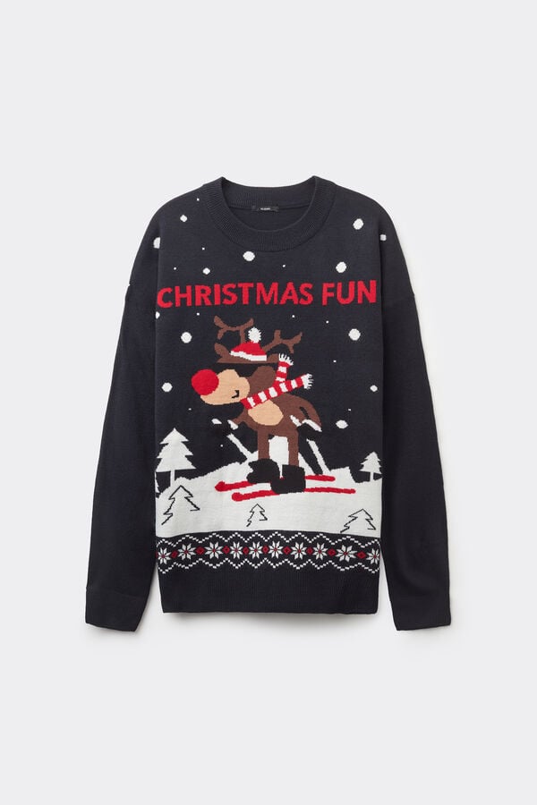 Tezenis Jersey De Manga Larga De Navidad Unisex