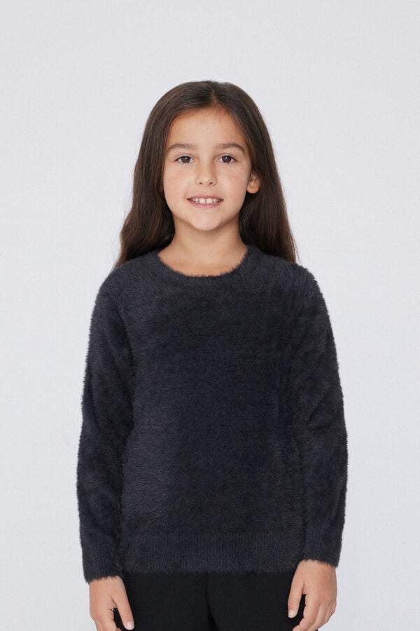 Tezenis Jersey De Pelo Con Cuello Redondo