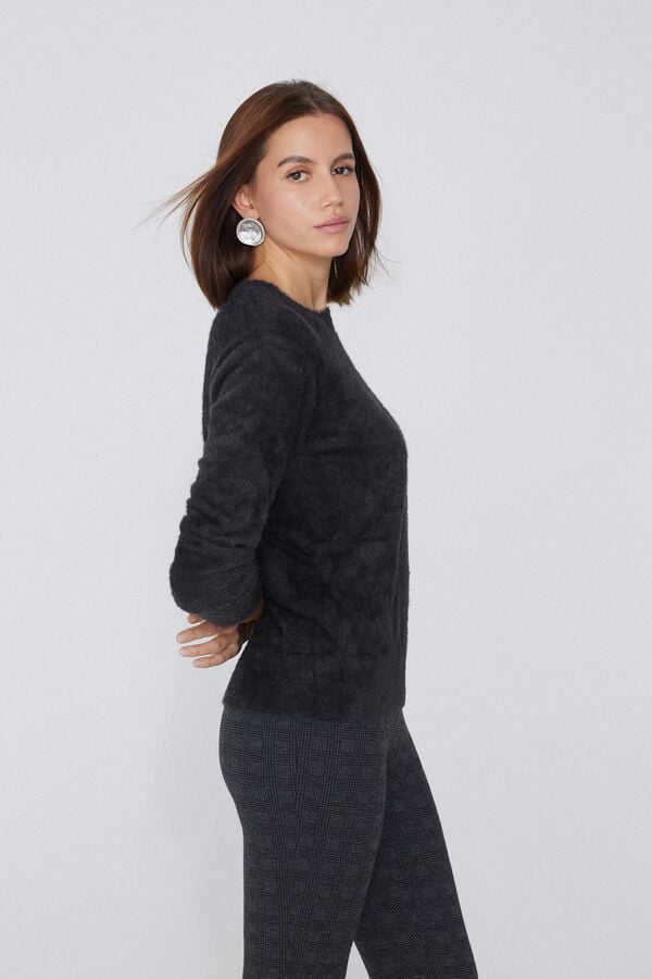 Tezenis Jersey De Pelo Con Cuello Redondo