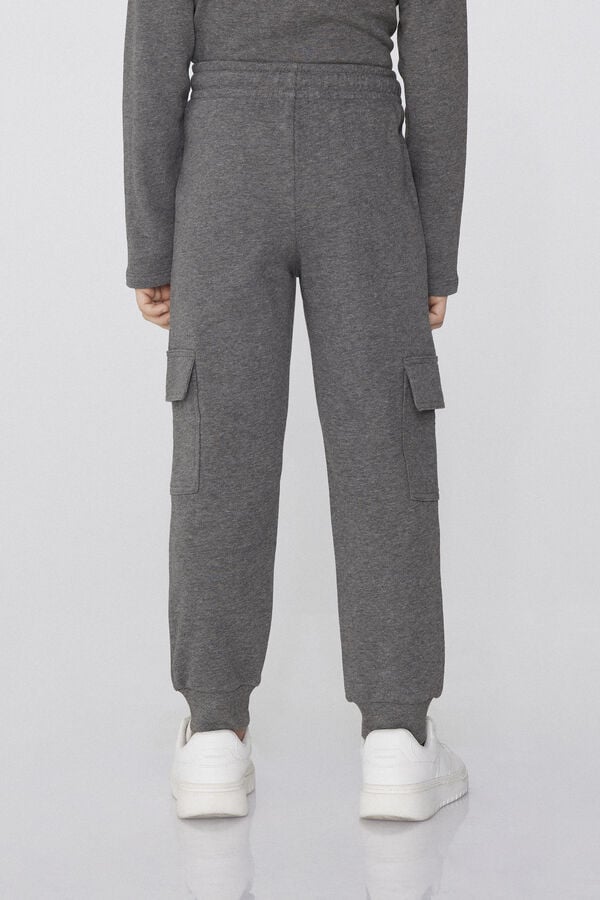 Tezenis Jogger Cargo De Felpa Para Niño