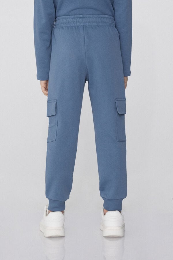 Tezenis Jogger Cargo De Felpa Para Niño