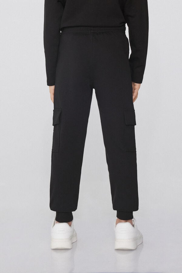 Tezenis Jogger Cargo De Felpa Para Niño