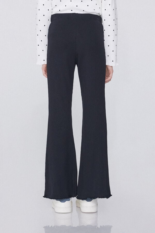 Tezenis Leggings Acampanados De Canalé Para Niña