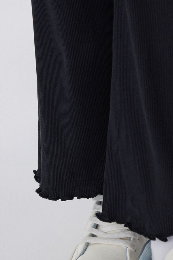 Tezenis Leggings Acampanados De Canalé Para Niña