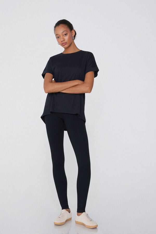 Tezenis Leggings Basic Punto Jersey