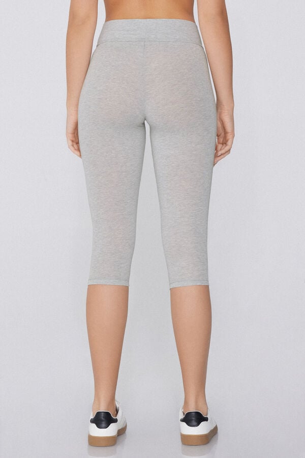 Tezenis Leggings Capri De Algodón Orgánico