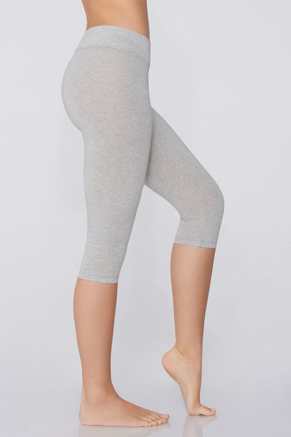 Tezenis Leggings Capri De Algodón Orgánico