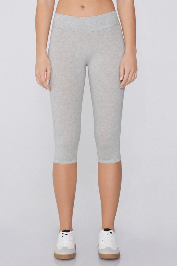 Tezenis Leggings Capri de Algodón Orgánico