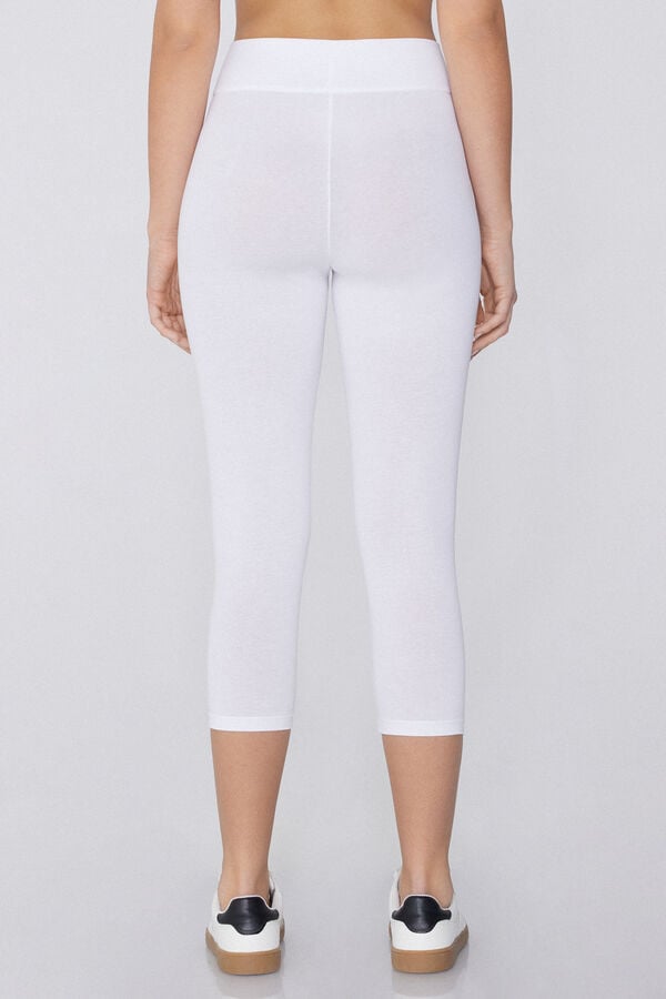Tezenis Leggings Capri De Algodón Orgánico