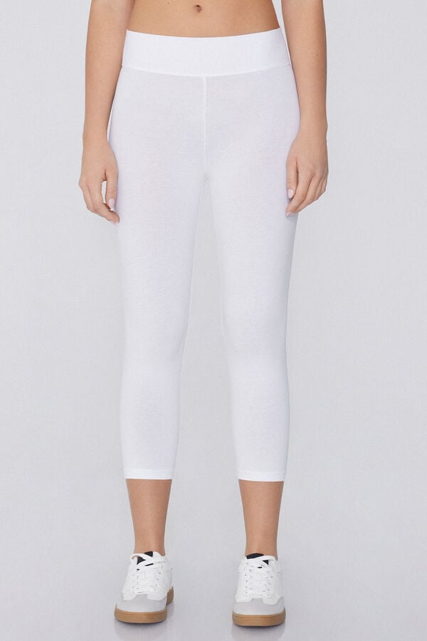 Tezenis Leggings Capri De Algodón Orgánico