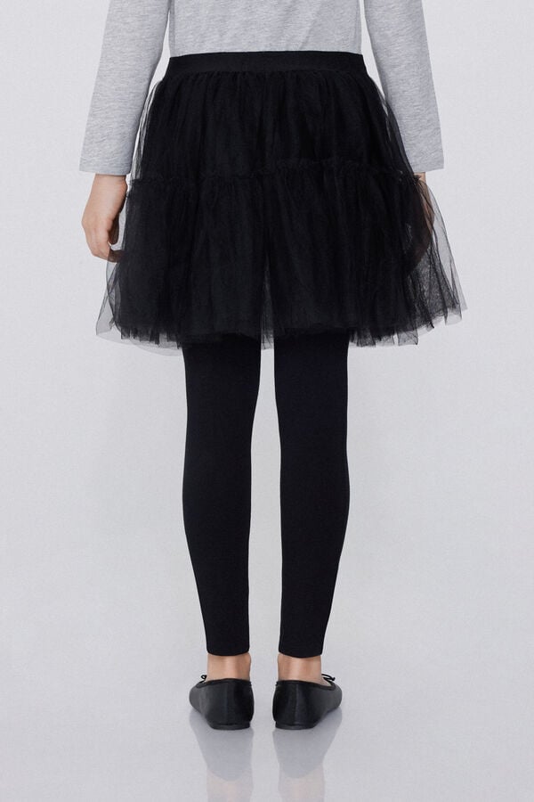Tezenis Leggings Con Falda De Tul Para Niña